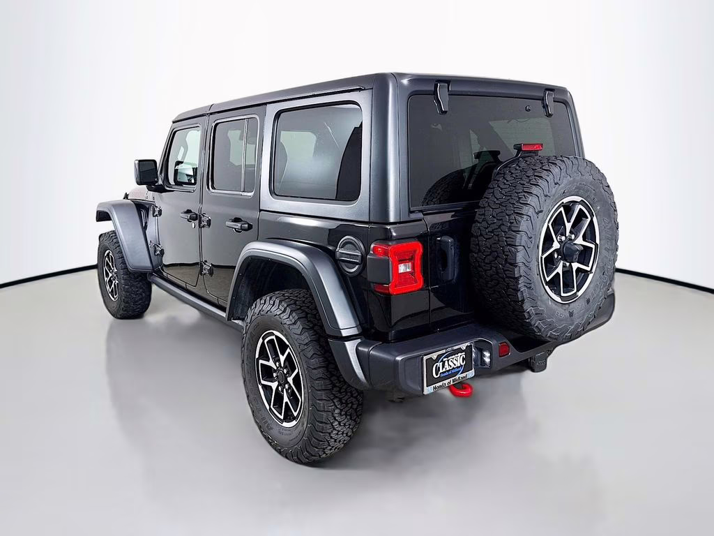2024 Black Clearcoat Jeep Wrangler Rubicon 4X4 SUV