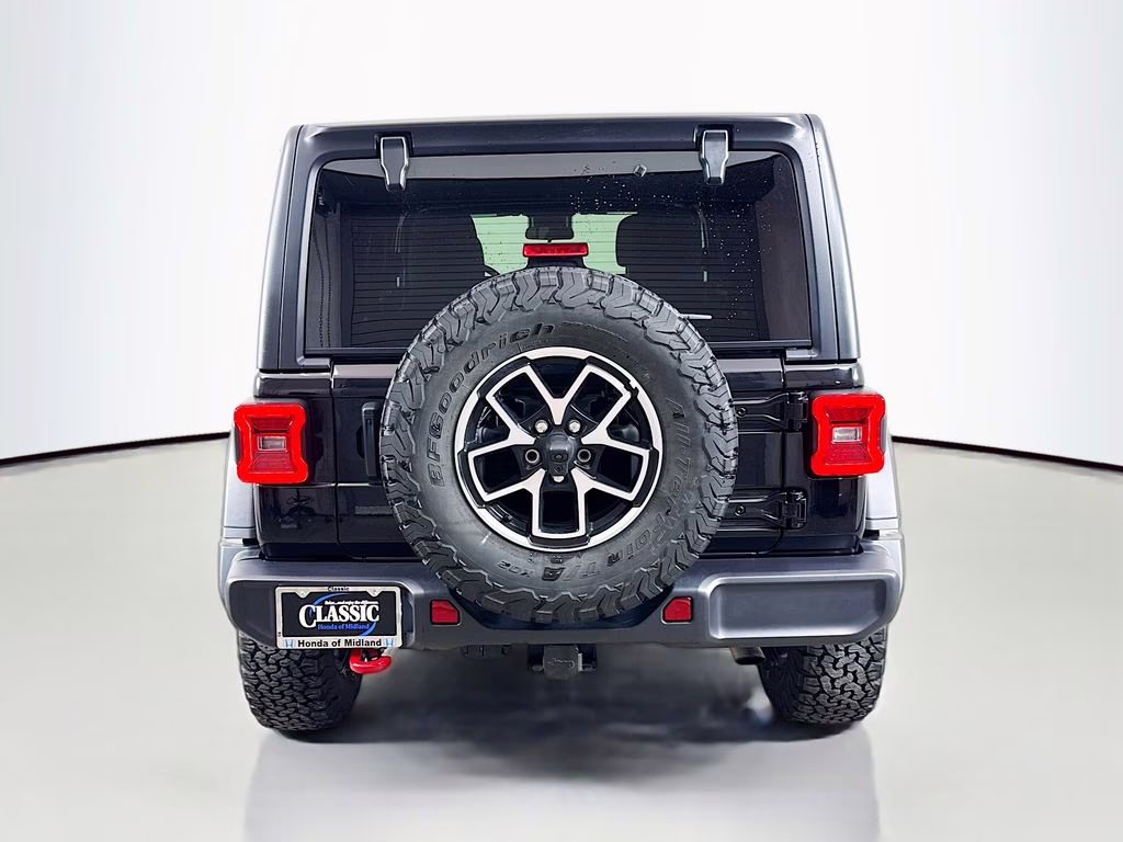 2024 Black Clearcoat Jeep Wrangler Rubicon 4X4 SUV