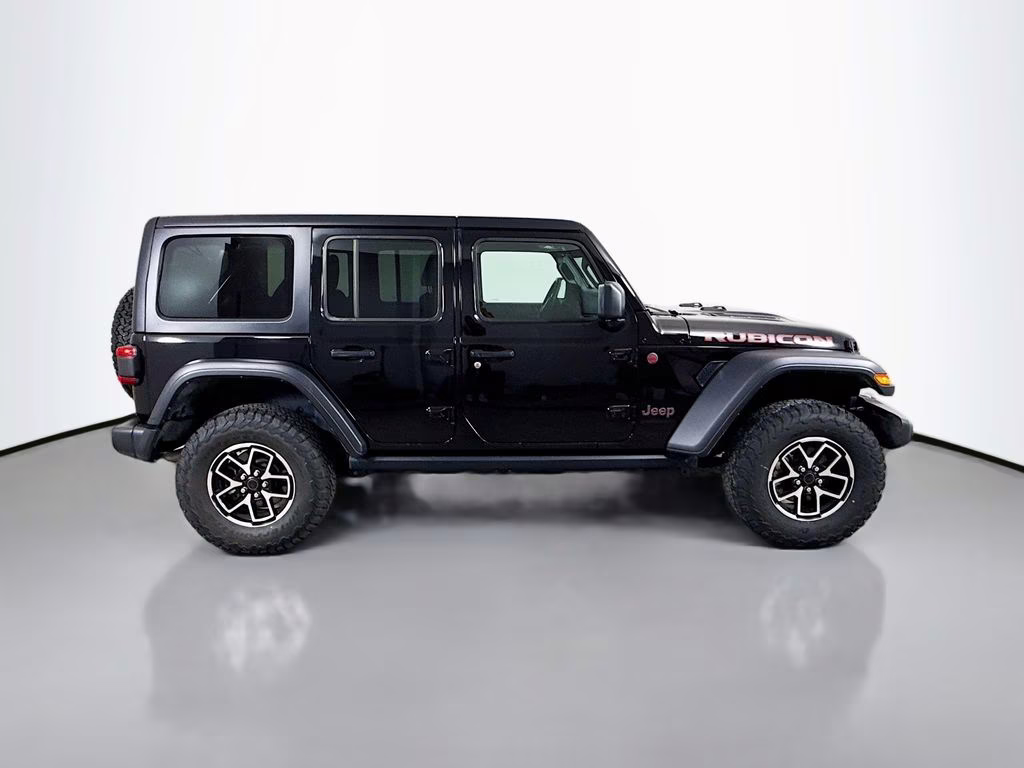 2024 Black Clearcoat Jeep Wrangler Rubicon 4X4 SUV