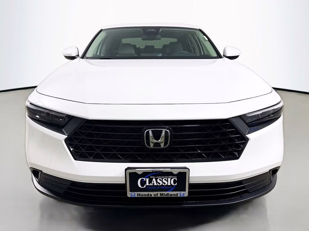 2026 Platinum White Pearl Honda Accord LX FWD Sedan