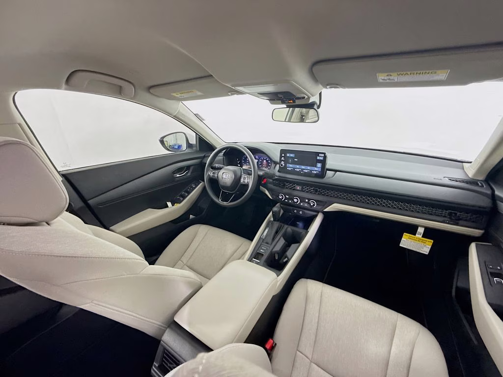 2026 Platinum White Pearl Honda Accord LX FWD Sedan