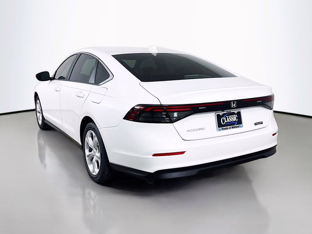 2026 Platinum White Pearl Honda Accord LX FWD Sedan