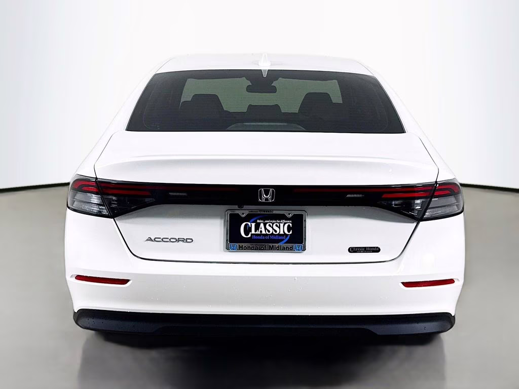 2026 Platinum White Pearl Honda Accord LX FWD Sedan