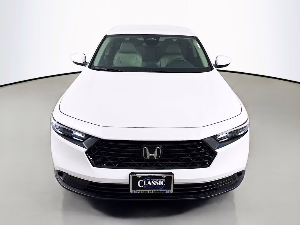 2026 Platinum White Pearl Honda Accord LX FWD Sedan