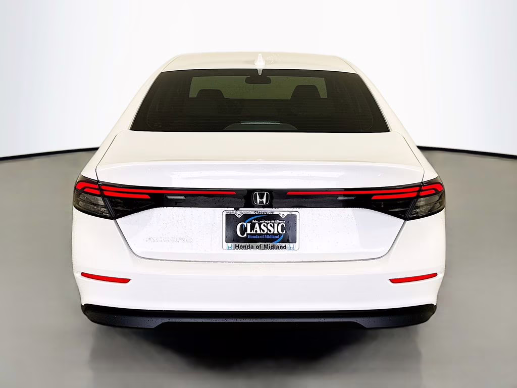2026 Platinum White Pearl Honda Accord LX FWD Sedan