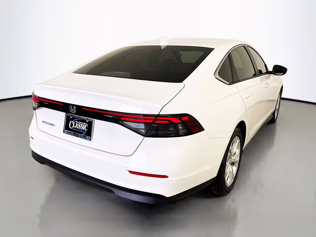 2026 Platinum White Pearl Honda Accord LX FWD Sedan