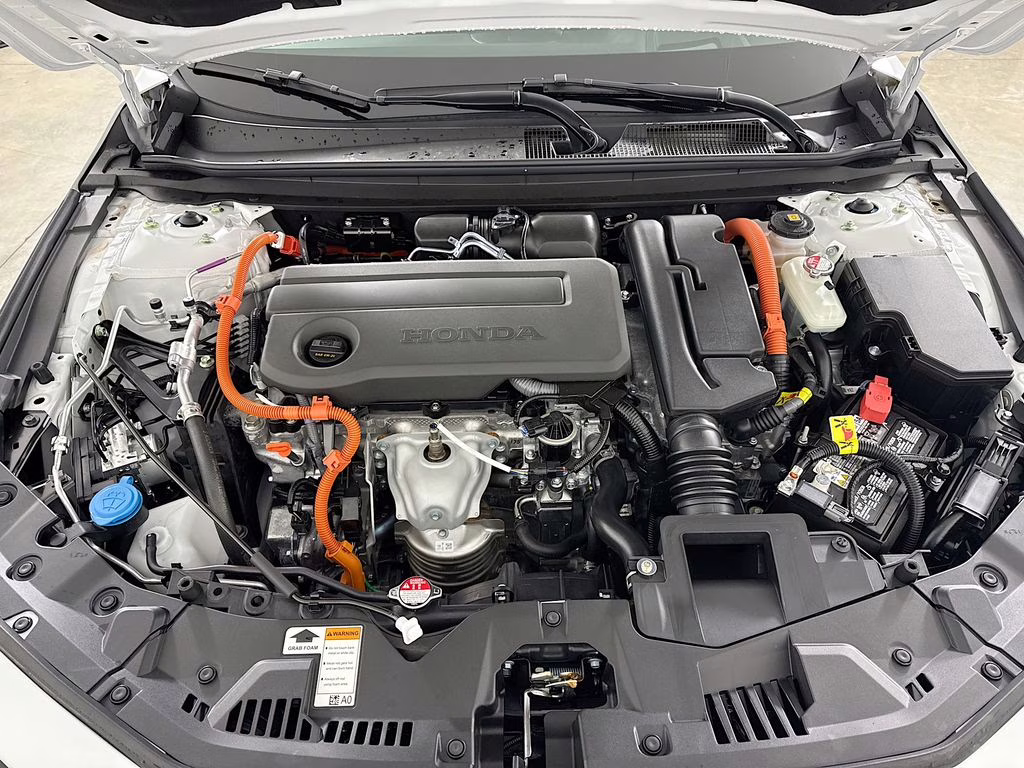 2026 Platinum White Pearl Honda Accord Hybrid Touring FWD Sedan
