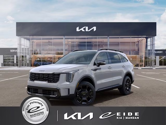 2026 Wolf Gray Kia Sorento X-Line EX AWD SUV