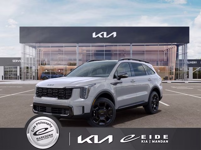 2026 Wolf Gray Kia Sorento X-Line EX AWD SUV