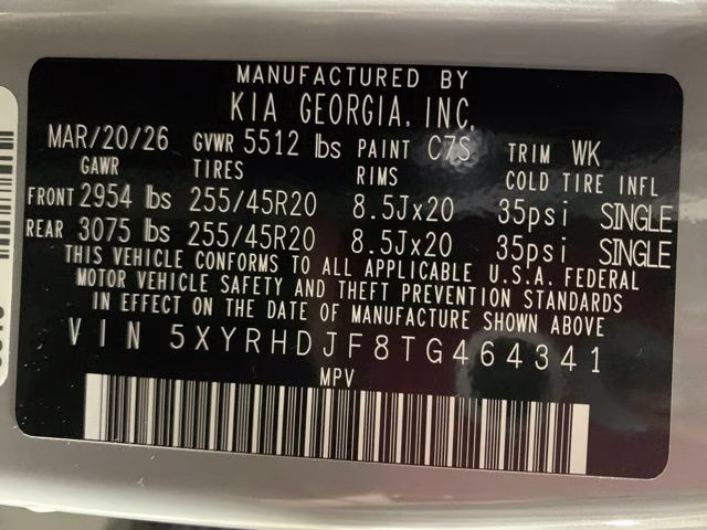 2026 Wolf Gray Kia Sorento X-Line EX AWD SUV