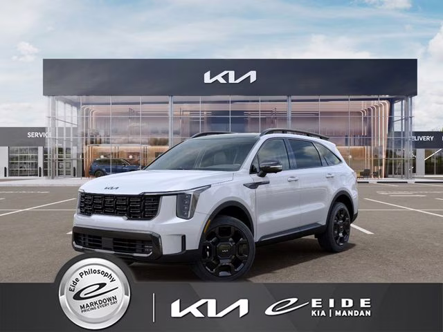 2026 Glacial White Pearl Kia Sorento X-Line SX AWD SUV