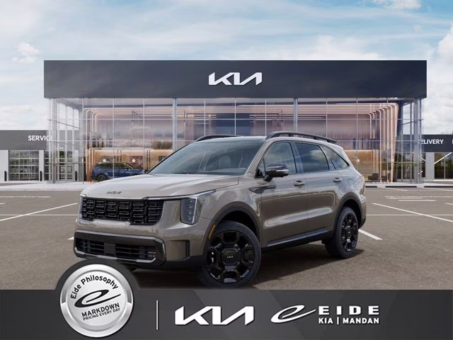 2026 Road Rider Brown Kia Sorento X-Line SX AWD SUV