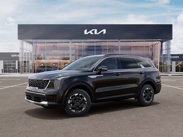 2026 Ebony Black Kia Sorento S AWD SUV