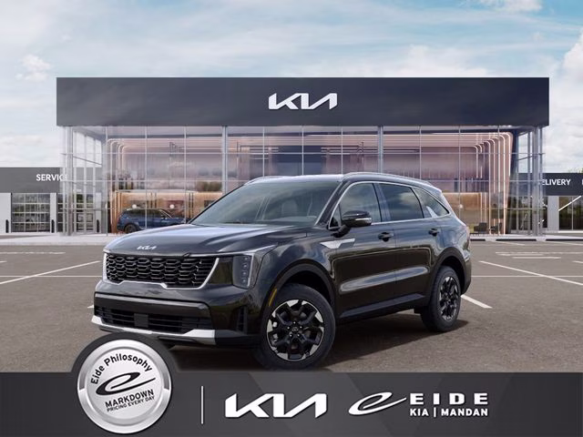2026 Ebony Black Kia Sorento S AWD SUV
