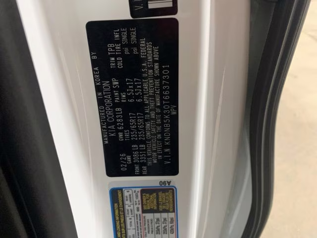 2026 Snow White Pearl Kia Carnival LXS FWD Van