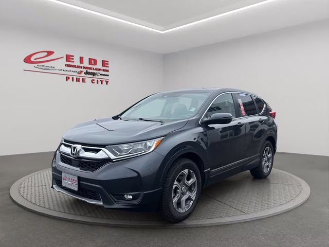 2019 Gunmetal Metallic Honda CR-V EX-L AWD SUV