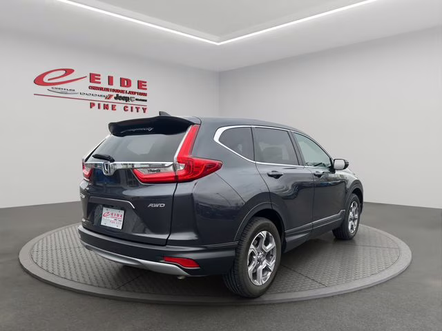 2019 Gunmetal Metallic Honda CR-V EX-L AWD SUV