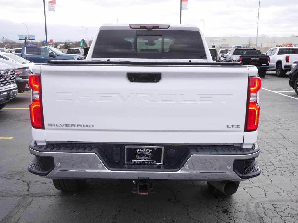 2021 Summit White Chevrolet Silverado 3500HD LTZ 4X4 Truck