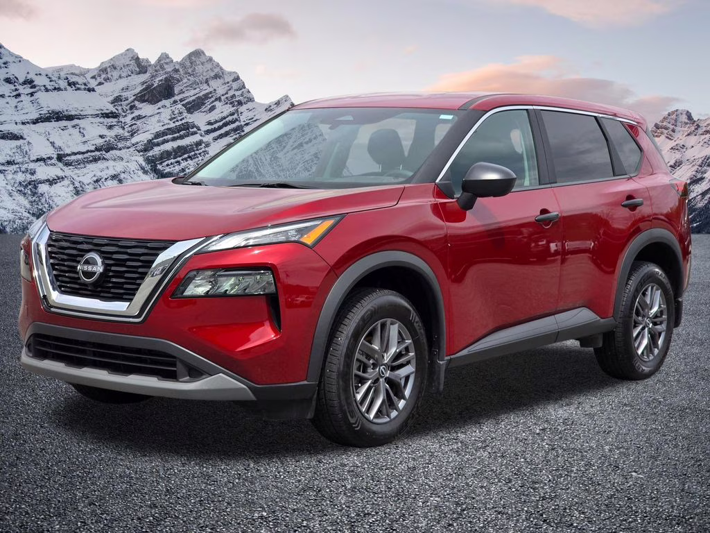 2023 Scarlet Ember Tintcoat Nissan Rogue S AWD SUV
