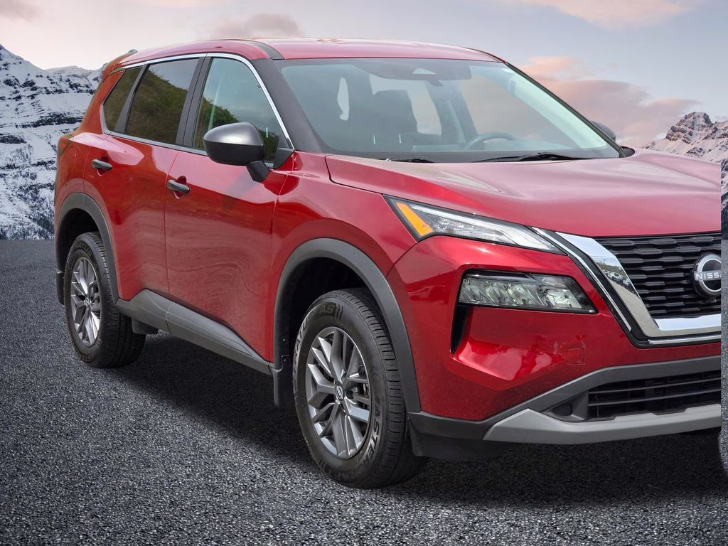 2023 Scarlet Ember Tintcoat Nissan Rogue S AWD SUV