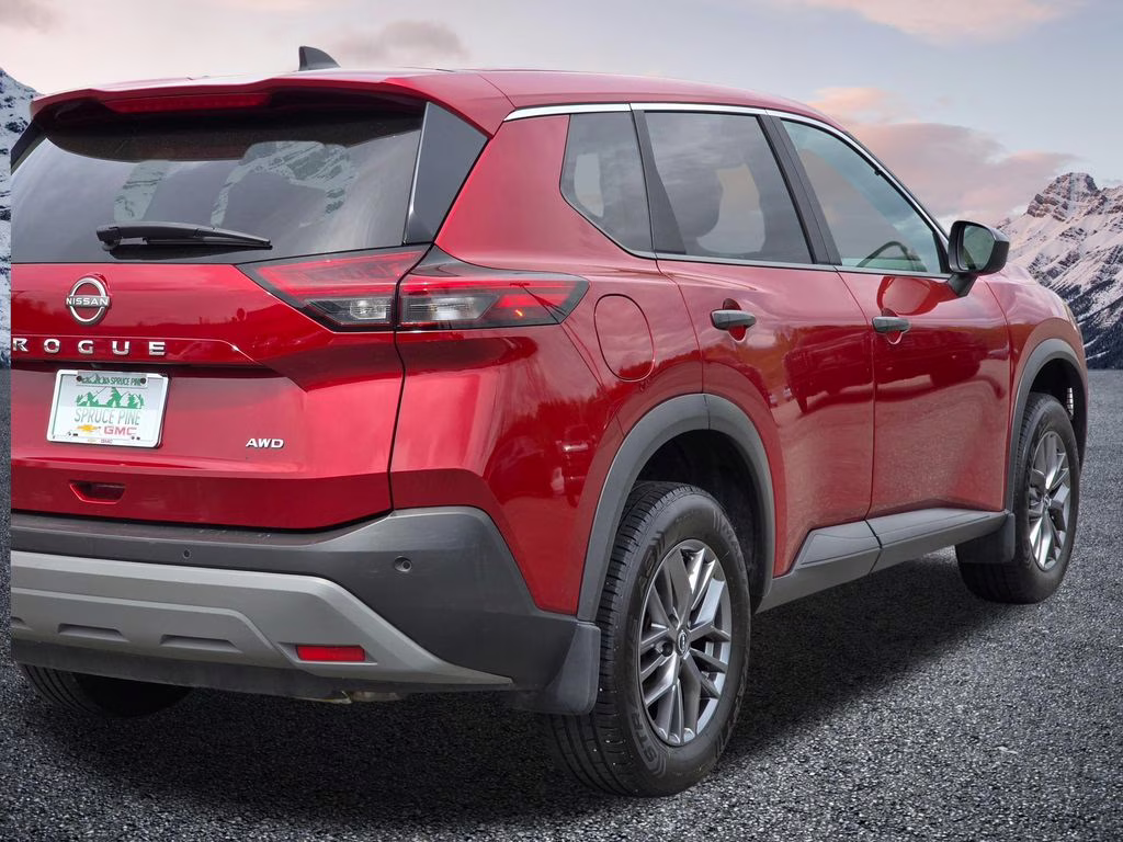 2023 Scarlet Ember Tintcoat Nissan Rogue S AWD SUV