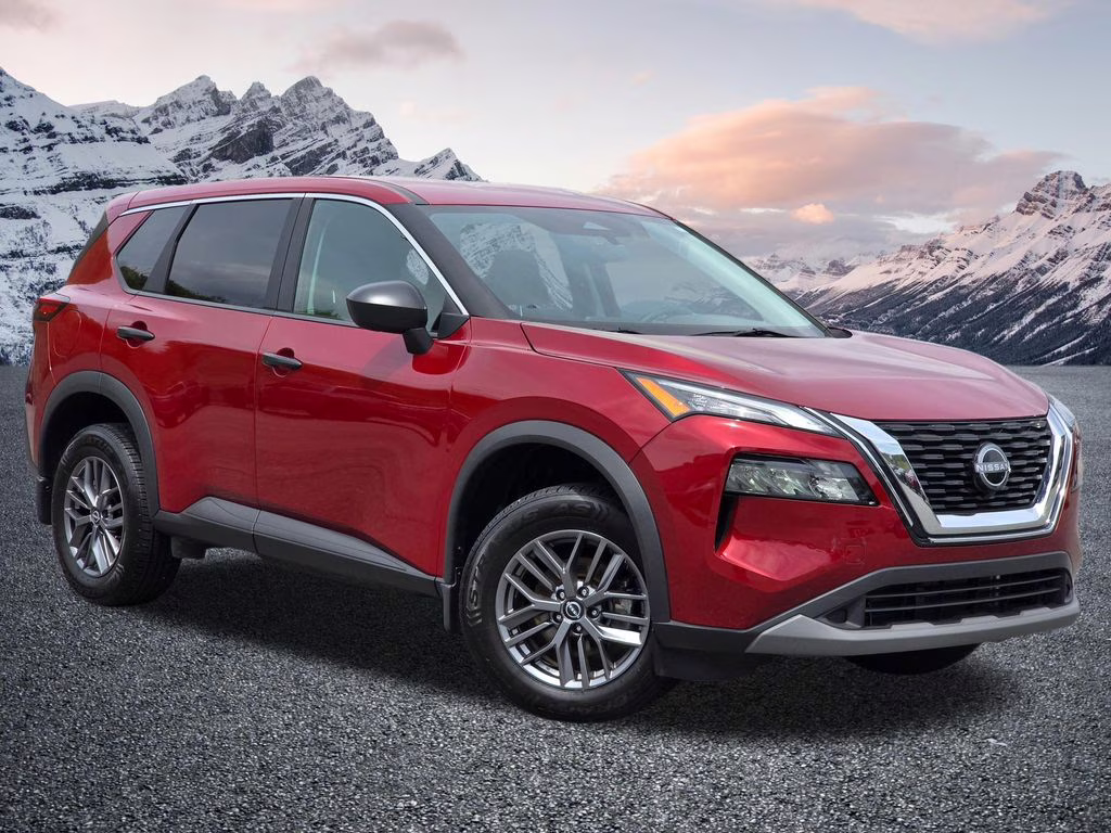 2023 Scarlet Ember Tintcoat Nissan Rogue S AWD SUV