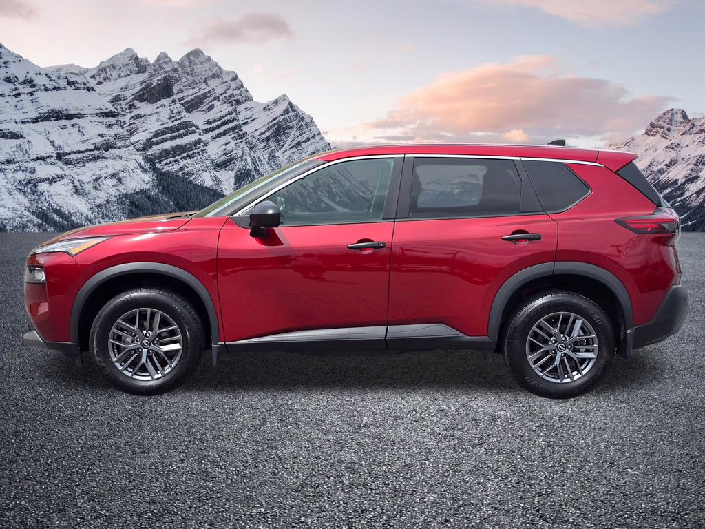 2023 Scarlet Ember Tintcoat Nissan Rogue S AWD SUV
