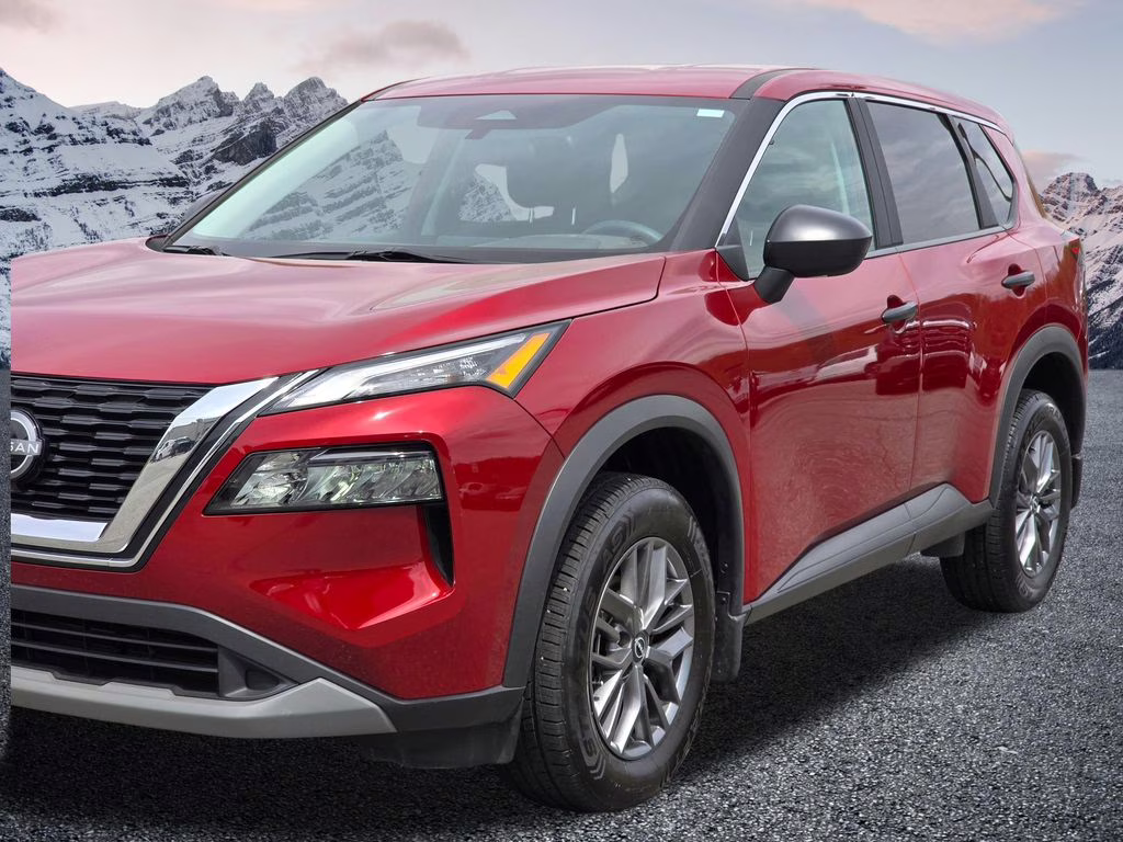 2023 Scarlet Ember Tintcoat Nissan Rogue S AWD SUV