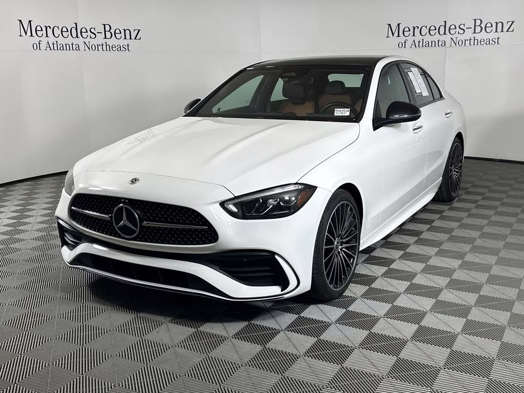 2023 Polar White Mercedes-Benz C-Class C 300 RWD Sedan
