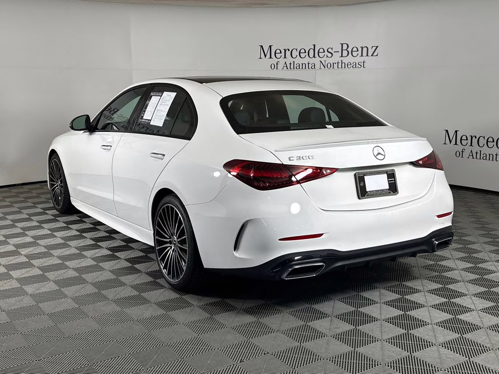 2023 Polar White Mercedes-Benz C-Class C 300 RWD Sedan