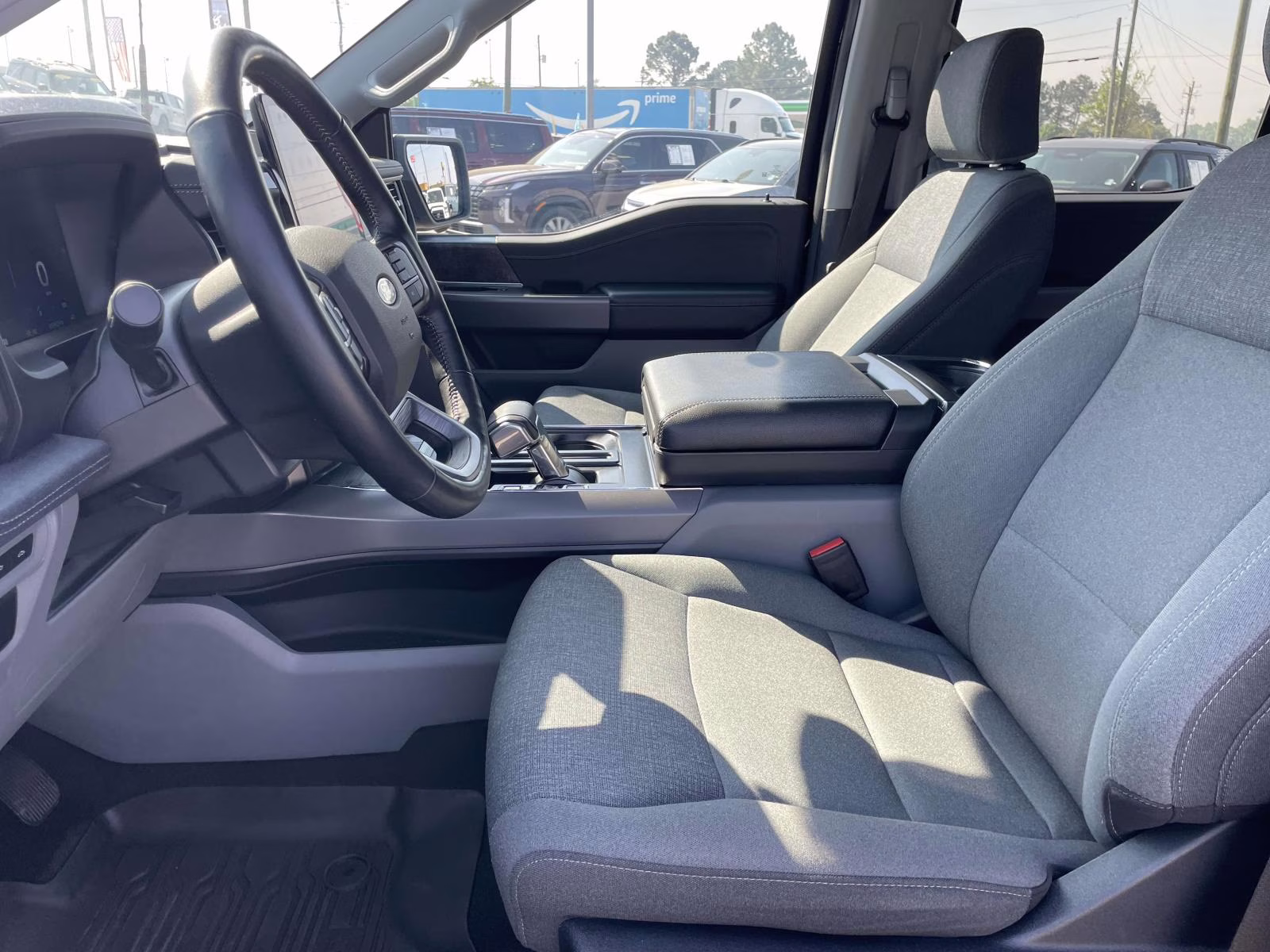 2024 Agate Black Metallic Ford F-150 Lightning Flash AWD Truck