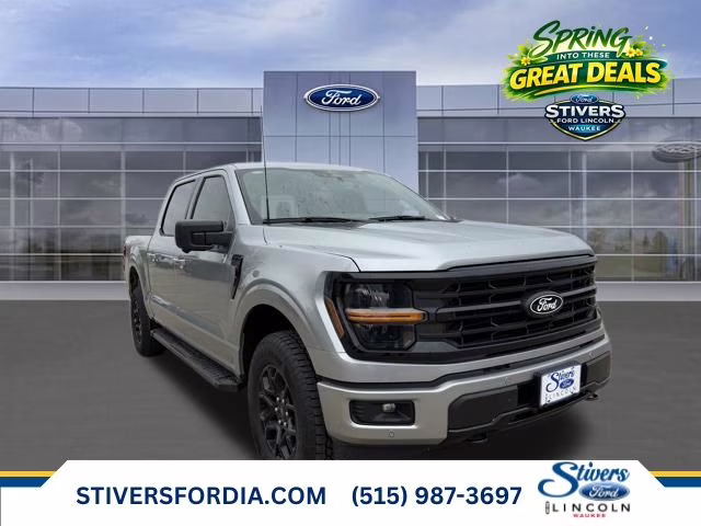 2026 Silver Ford F-150 XLT 4X4 Truck
