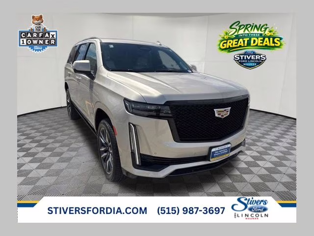 2021 Sandstone Metallic Cadillac Escalade Sport 4X4 SUV