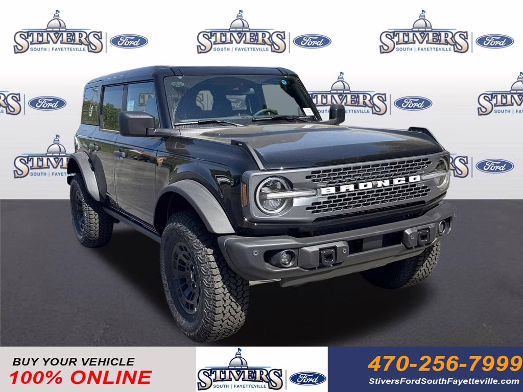 2026 Shadow Black Ford Bronco Badlands 4X4 SUV