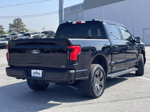 2024 Agate Black Metallic Ford F-150 Lightning Flash AWD Truck