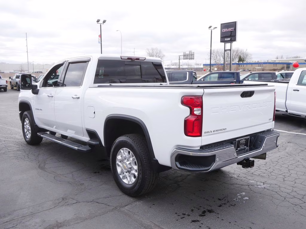 2021 Summit White Chevrolet Silverado 3500HD LTZ 4X4 Truck