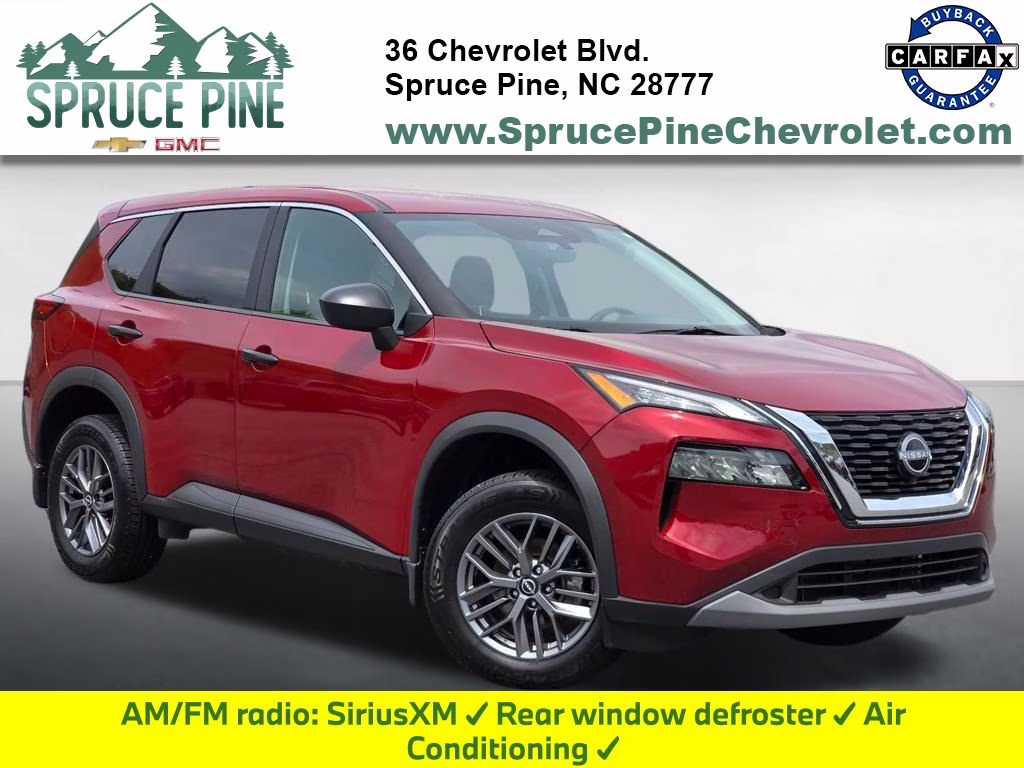 2023 Scarlet Ember Tintcoat Nissan Rogue S AWD SUV