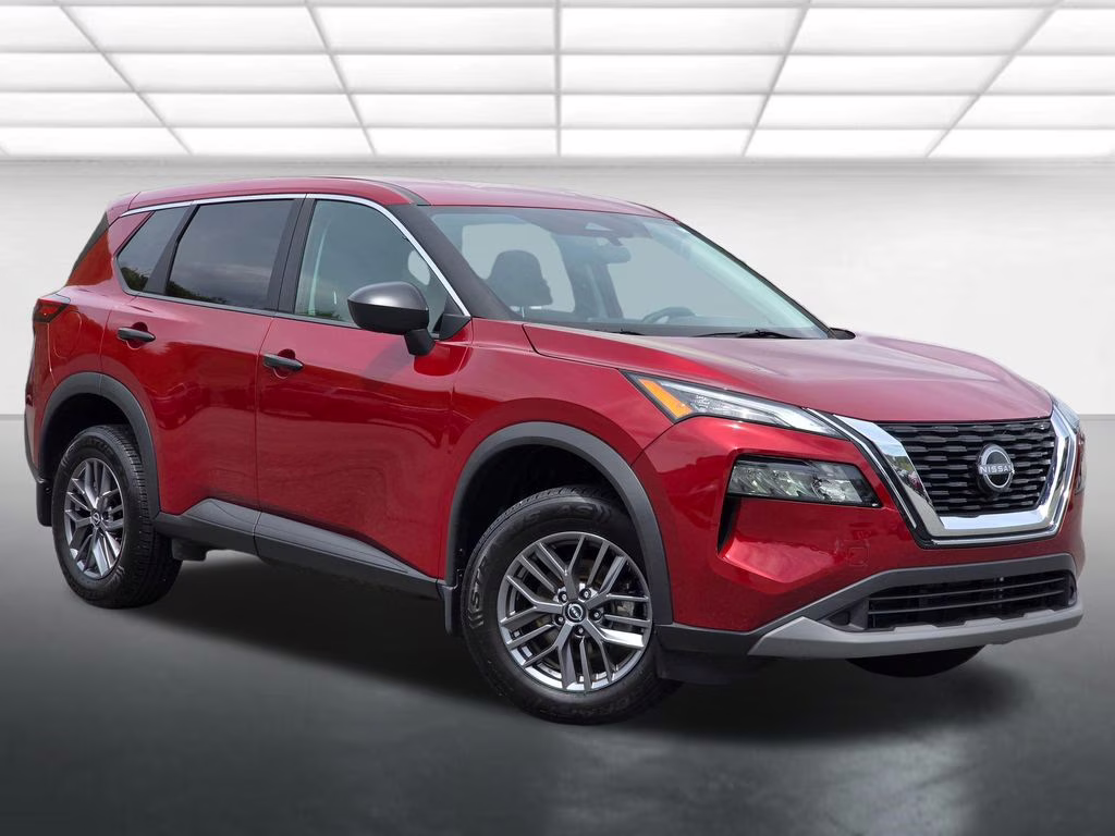 2023 Scarlet Ember Tintcoat Nissan Rogue S AWD SUV