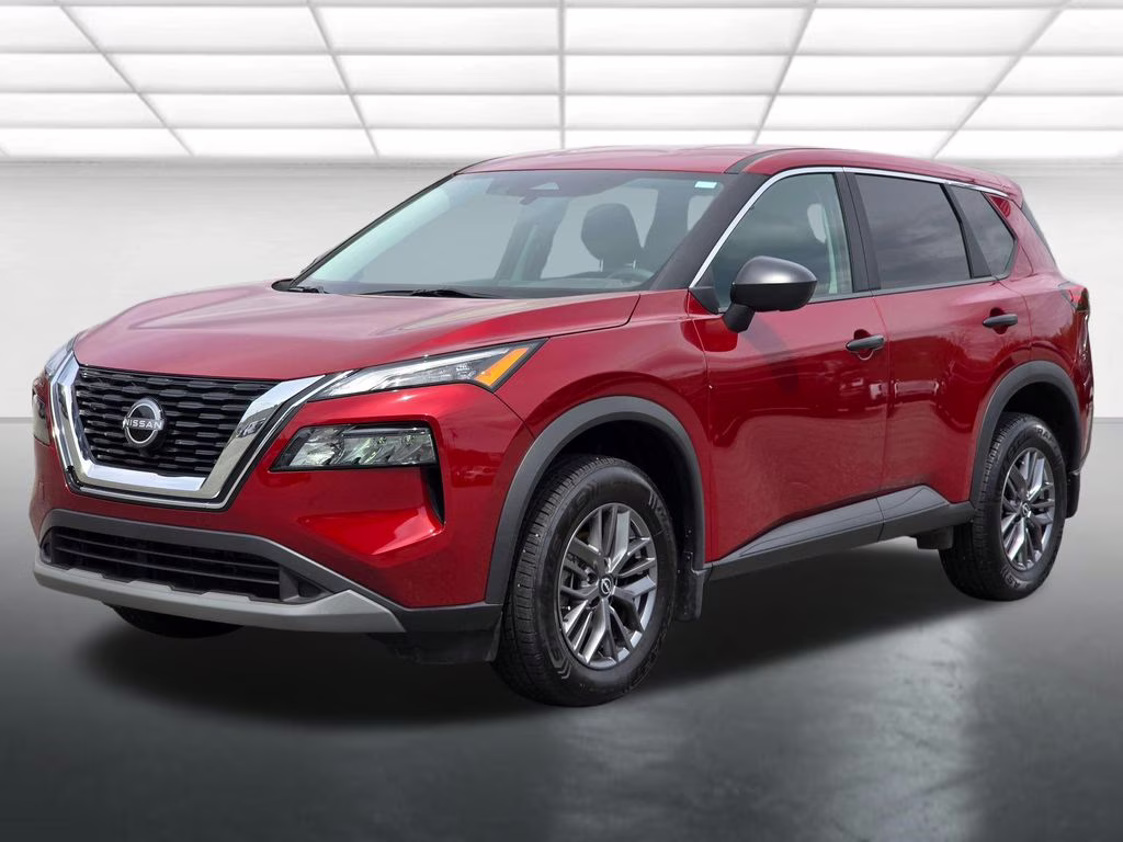 2023 Scarlet Ember Tintcoat Nissan Rogue S AWD SUV