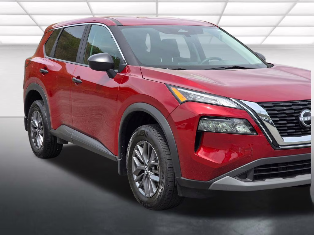 2023 Scarlet Ember Tintcoat Nissan Rogue S AWD SUV