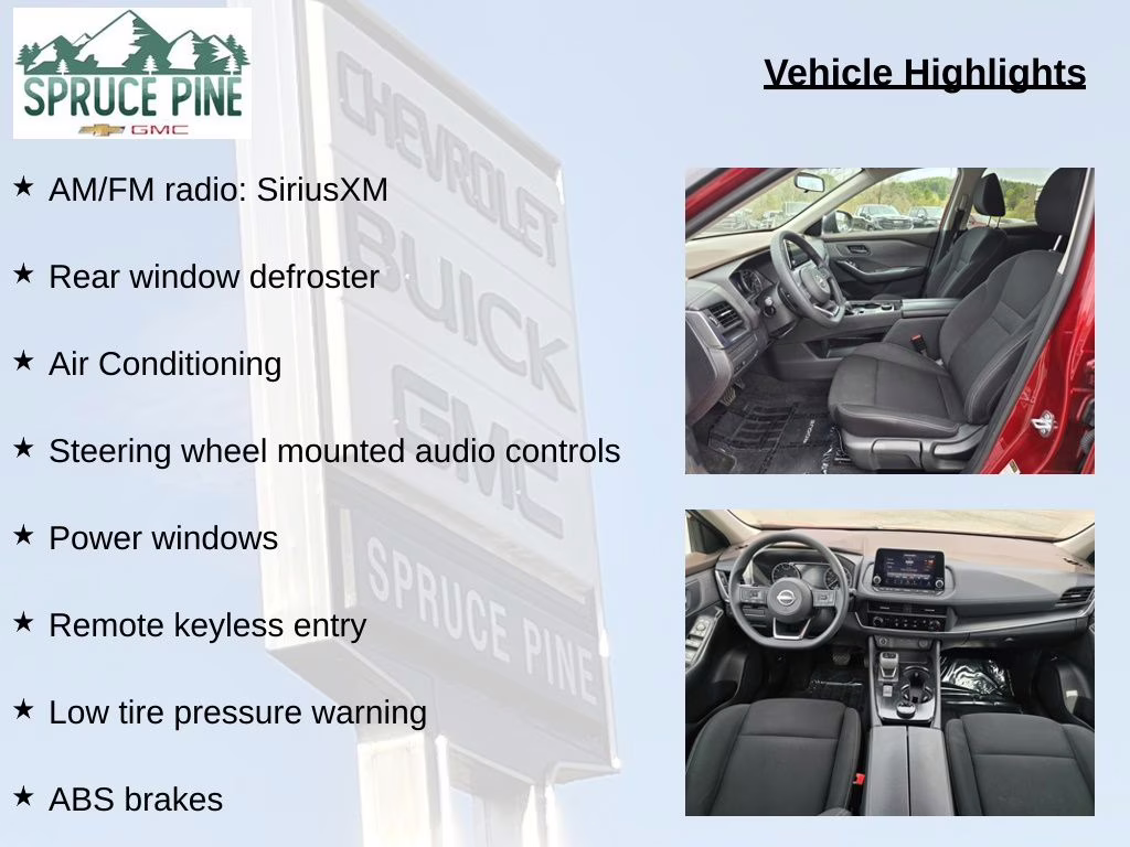 2023 Scarlet Ember Tintcoat Nissan Rogue S AWD SUV