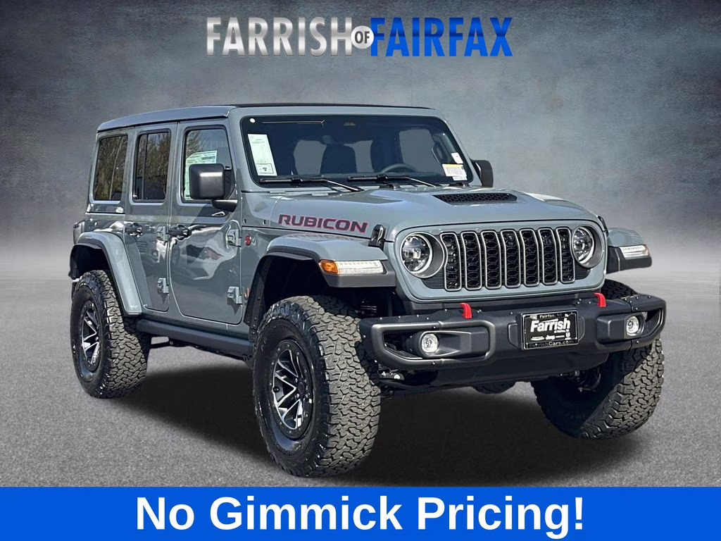 2026 Anvil Clear Coat Jeep Wrangler Rubicon X 4X4 SUV