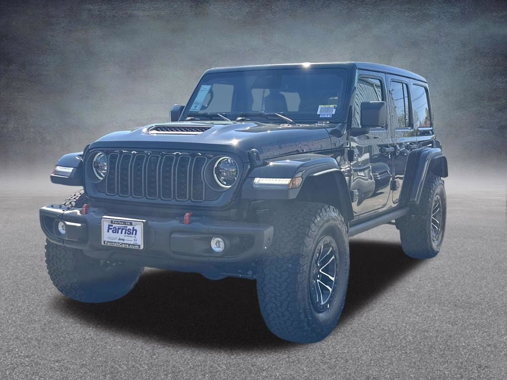 2026 Black Clearcoat Jeep Wrangler Rubicon X 4X4 SUV