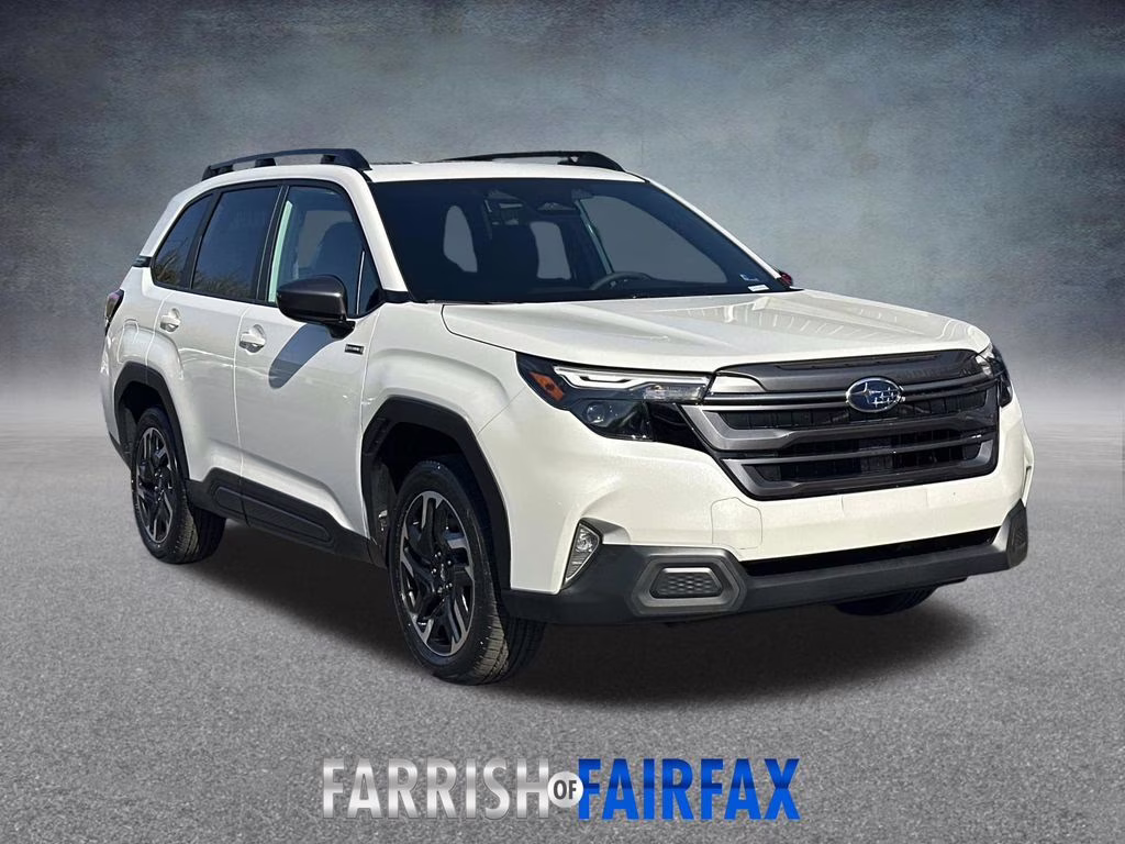 2026 Crystal White Pearl Subaru Forester Premium Hybrid AWD SUV