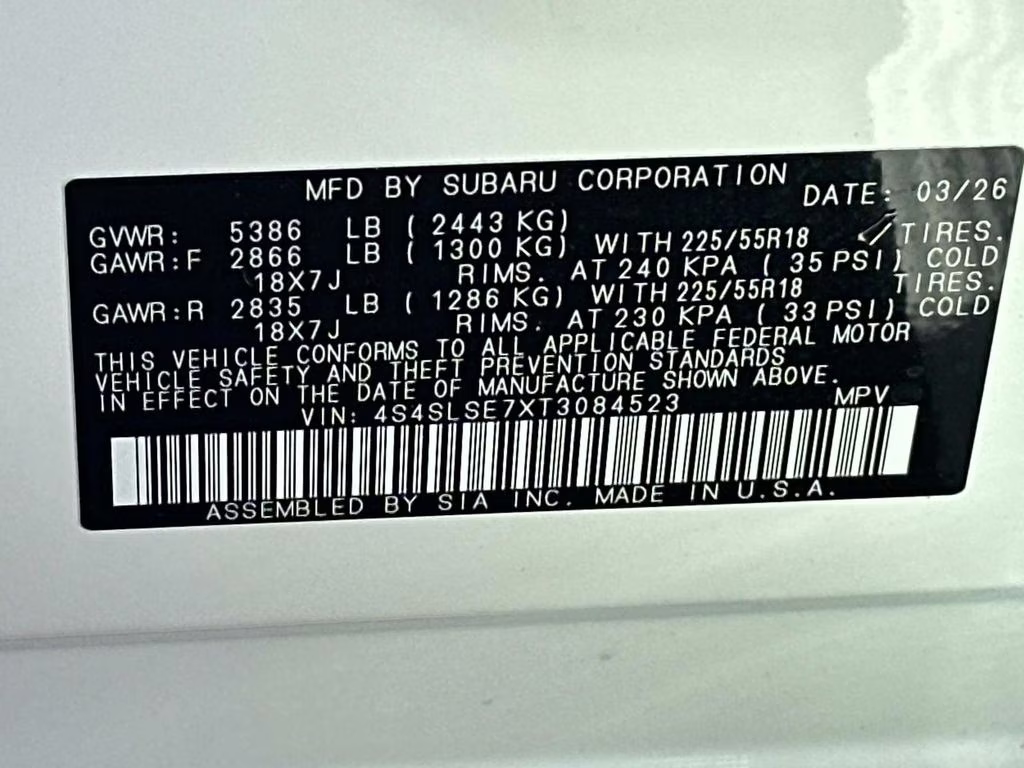 2026 Crystal White Pearl Subaru Forester Premium Hybrid AWD SUV