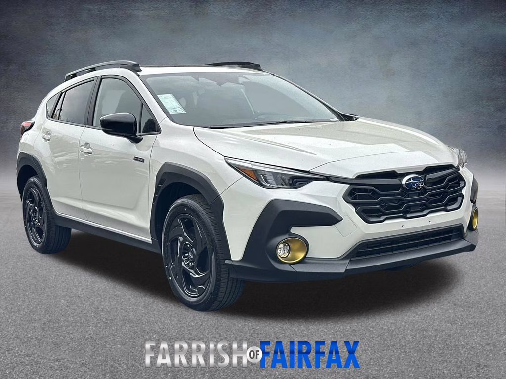 2026 Crystal White Pearl Subaru Crosstrek Hybrid Sport AWD SUV