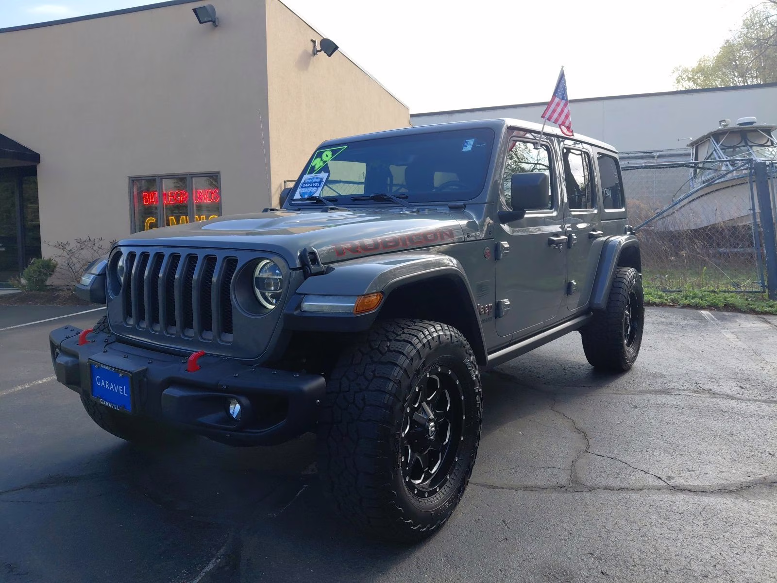 2020 Sting-Gray Clearcoat Jeep Wrangler Unlimited Rubicon 4X4 SUV