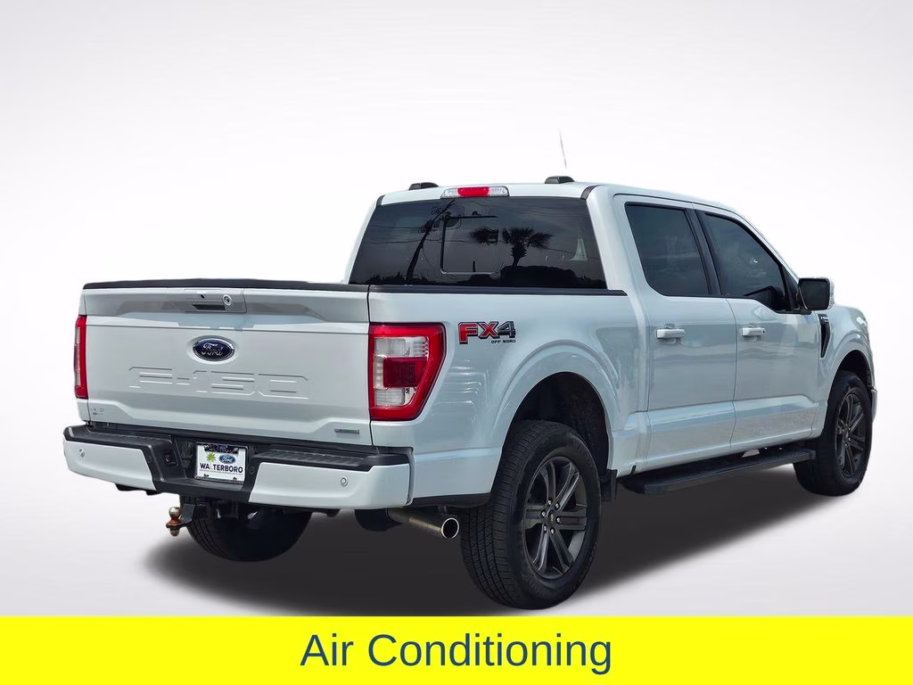 2022 White Metallic Ford F-150 Lariat 4X4 Truck