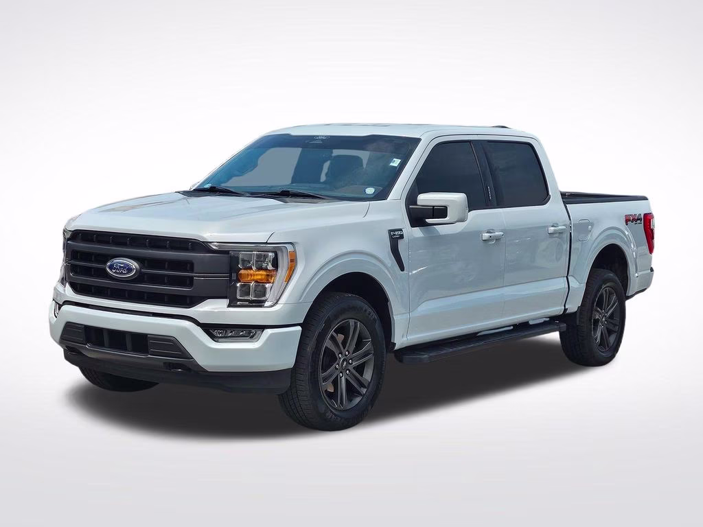 2022 White Metallic Ford F-150 Lariat 4X4 Truck