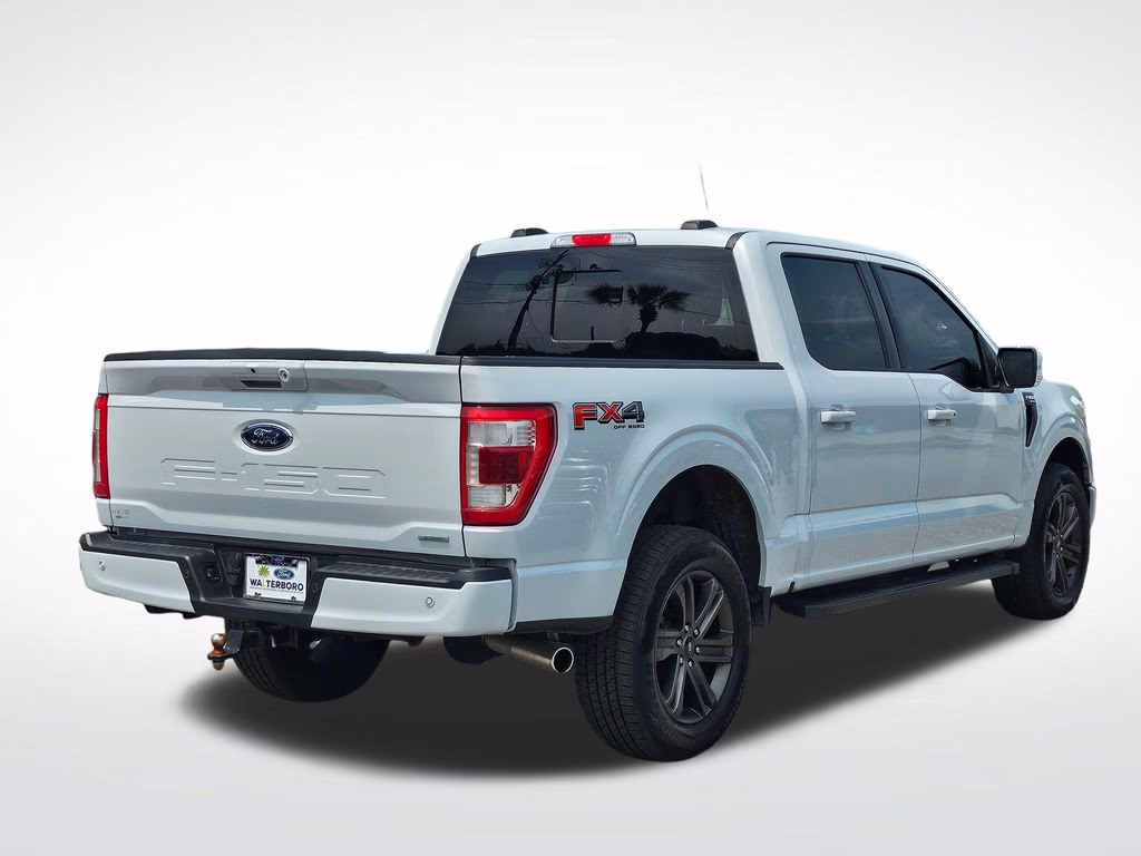 2022 White Metallic Ford F-150 Lariat 4X4 Truck